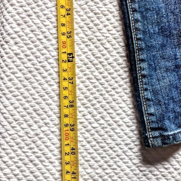 1969 Classic Fit Stretch Med Tint Jeans Sz 10R - Picture 4 of 11